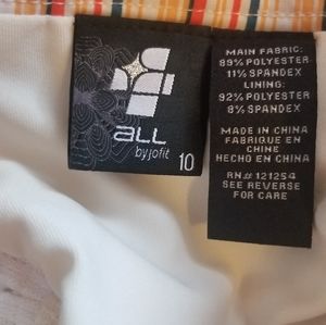 Rainbow skort- Tennis or sport skort, never worn size 11